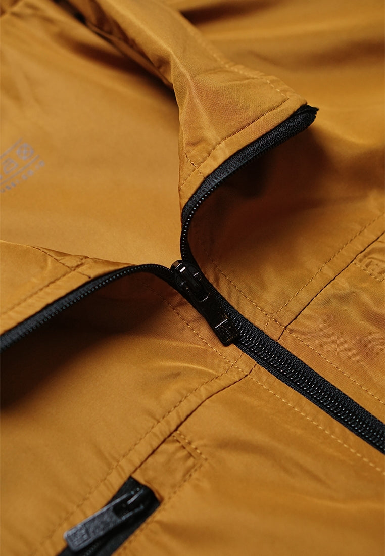 Ryusei Windbreaker Jacket Yoriyuki Mustard - Jaket Parasut