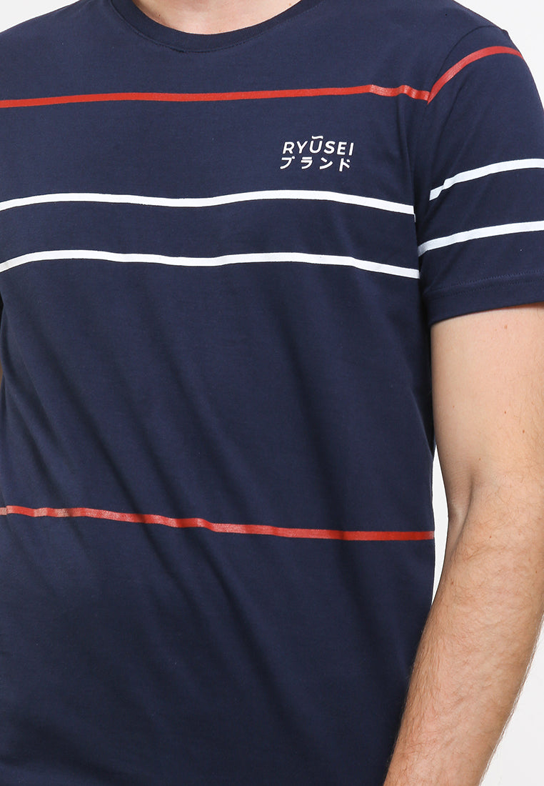 Ryusei Tshirt Daichi Navy - Ryusei Tshirt Men