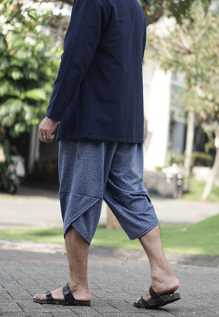 Ryusei Japanese Pants Ken Two Tone Navy - Ryusei