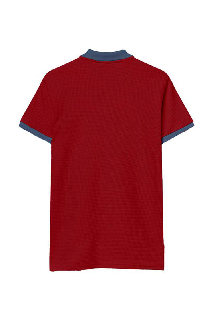 Ryusei Polo Shirt Hisato Maroon - Ryusei