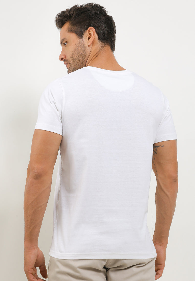 Ryusei Tshirt Kama Pocket White - Ryusei