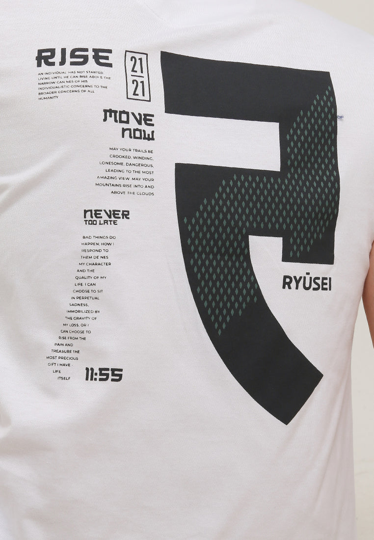 Ryusei Tshirt Rise White