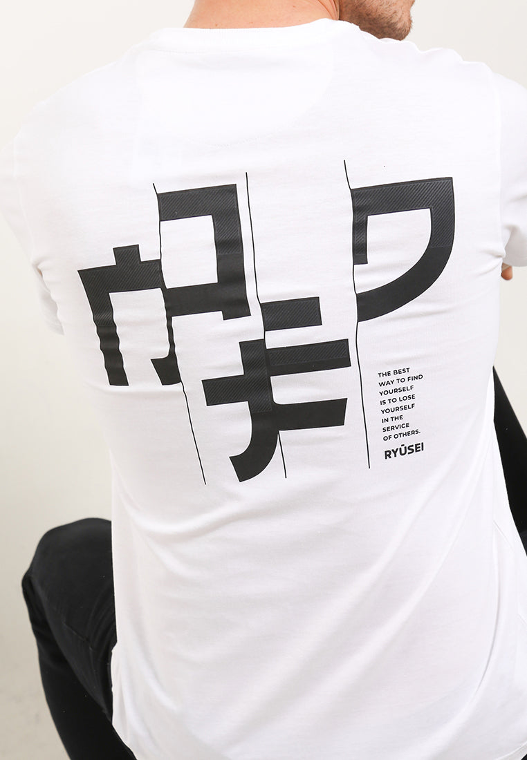 Ryusei Tshirt Taka White - Ryusei