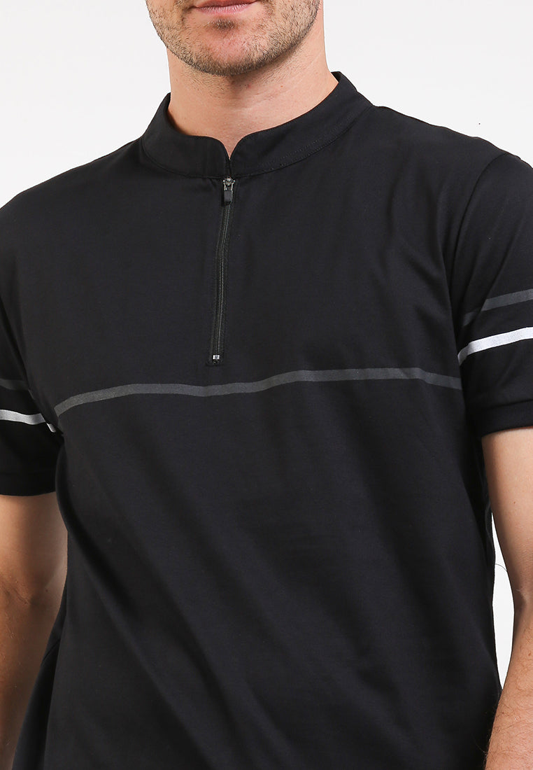 Ryusei Polo Shirt Kitsuki Black