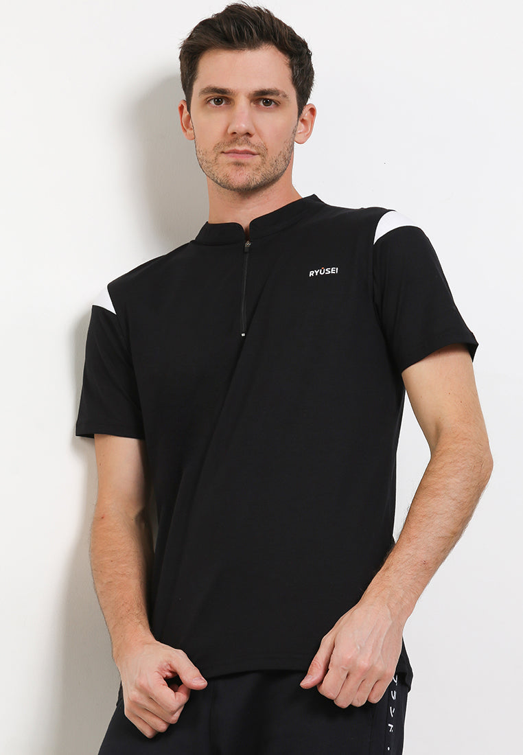 Ryusei Polo Shirt Takuro CMB Black - Ryusei