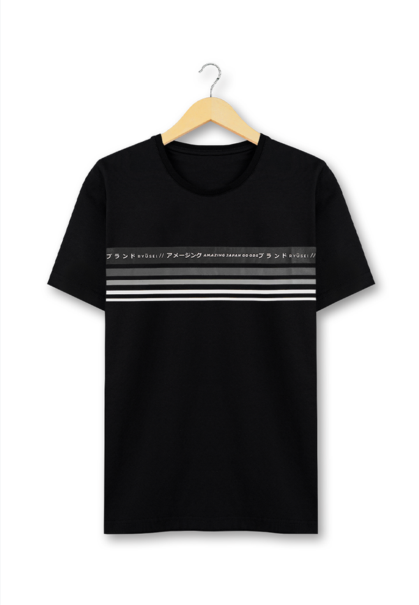 Ryusei Tshirt Yamagata Black - Ryusei T-Shirt
