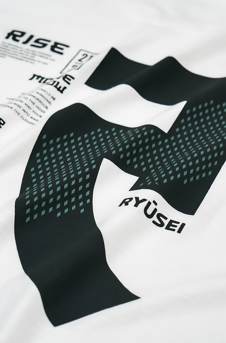 Ryusei Tshirt Rise White - Ryusei