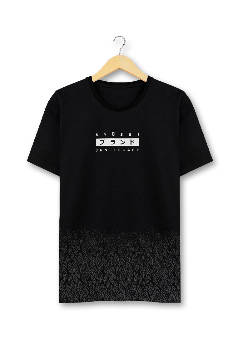 Ryusei Tshirt Jpn Legacy Black - Ryusei Tshirt Men