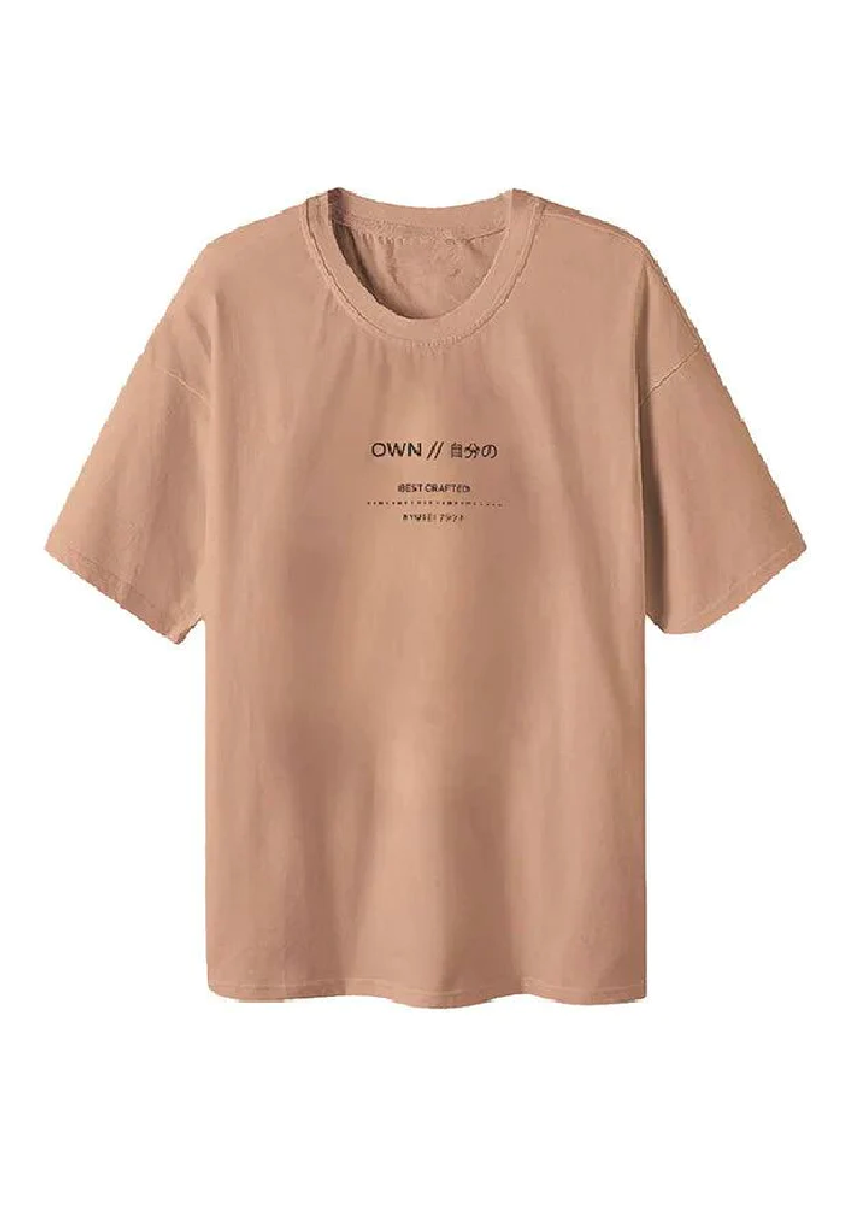 Ryusei Tshirt Oversize Masaki Light Brown - Ryusei