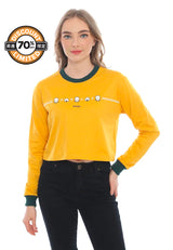 Ryusei Sweater Crop Azumi Yellow - Ryusei