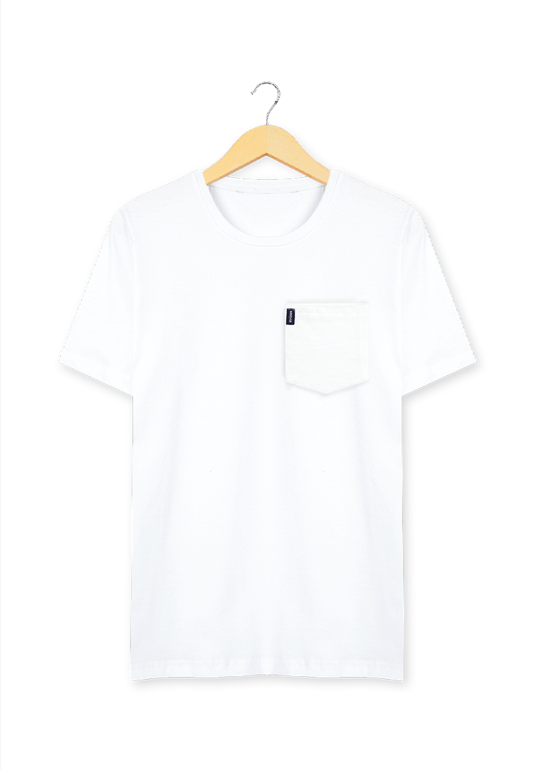 Ryusei Tshirt Kama Pocket White - Ryusei