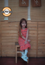 Ryusei Dress Kids Ichiko Orange - Ryusei Dress