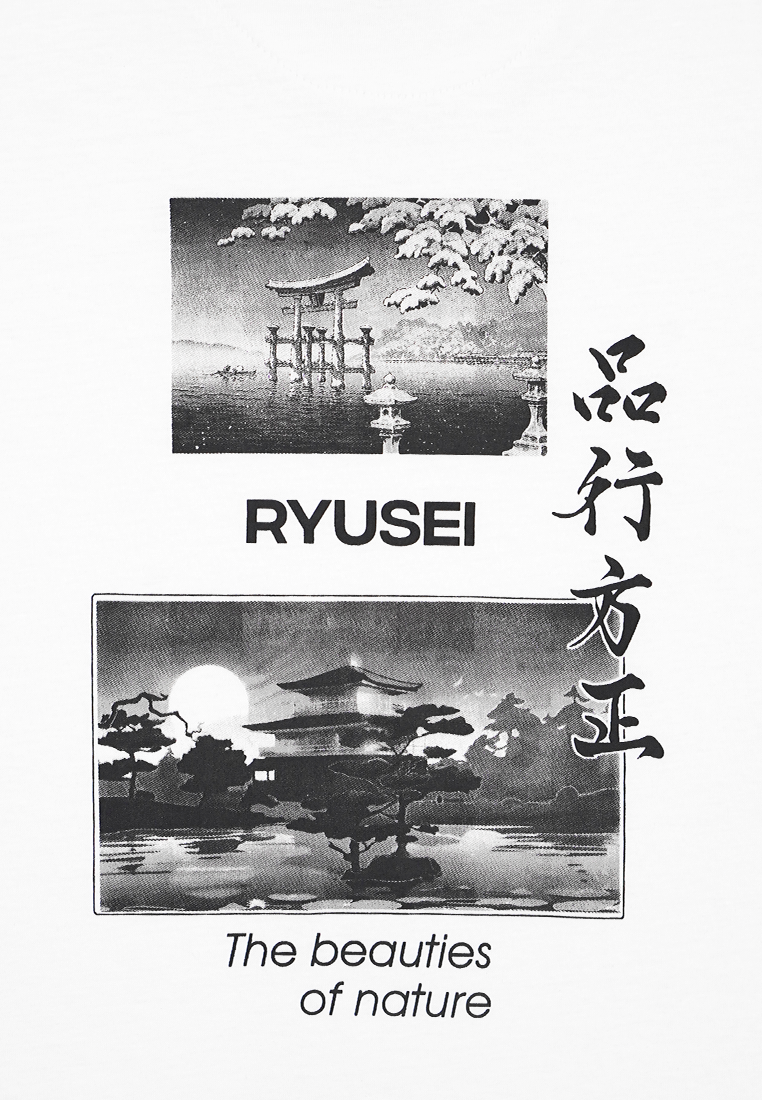 Ryusei Tshirt Ryujin White - Ryusei