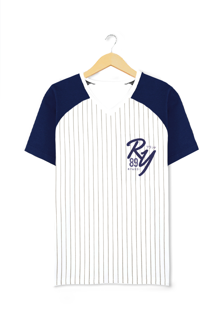Ryusei Tshirt Ry89 White - Ryusei Tshirt Men