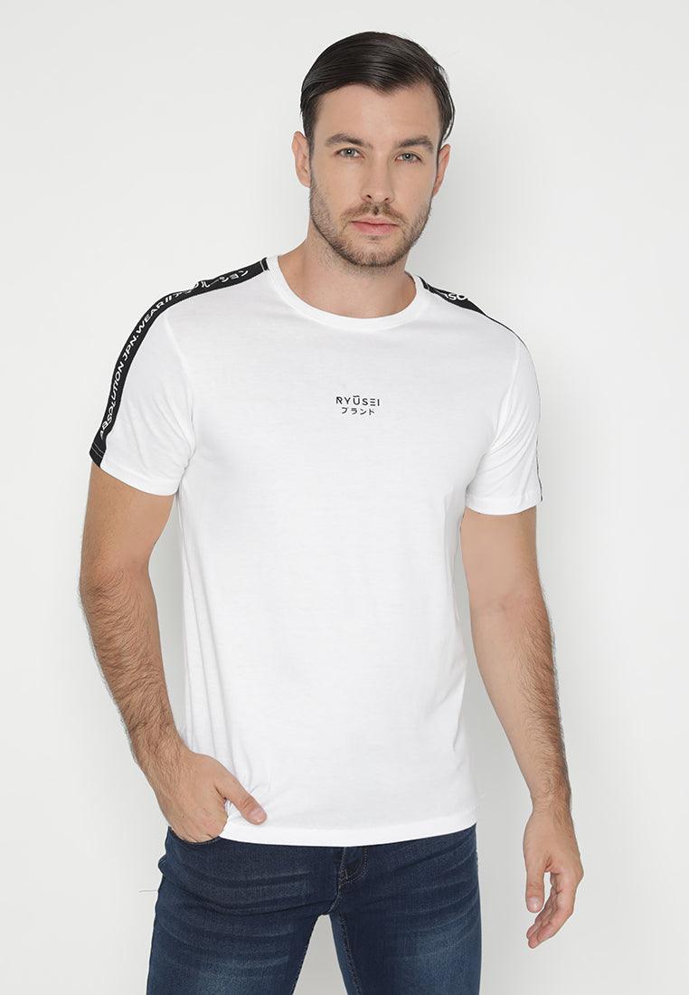 Tsh Men Shiro White - Ryusei Tshirt Men