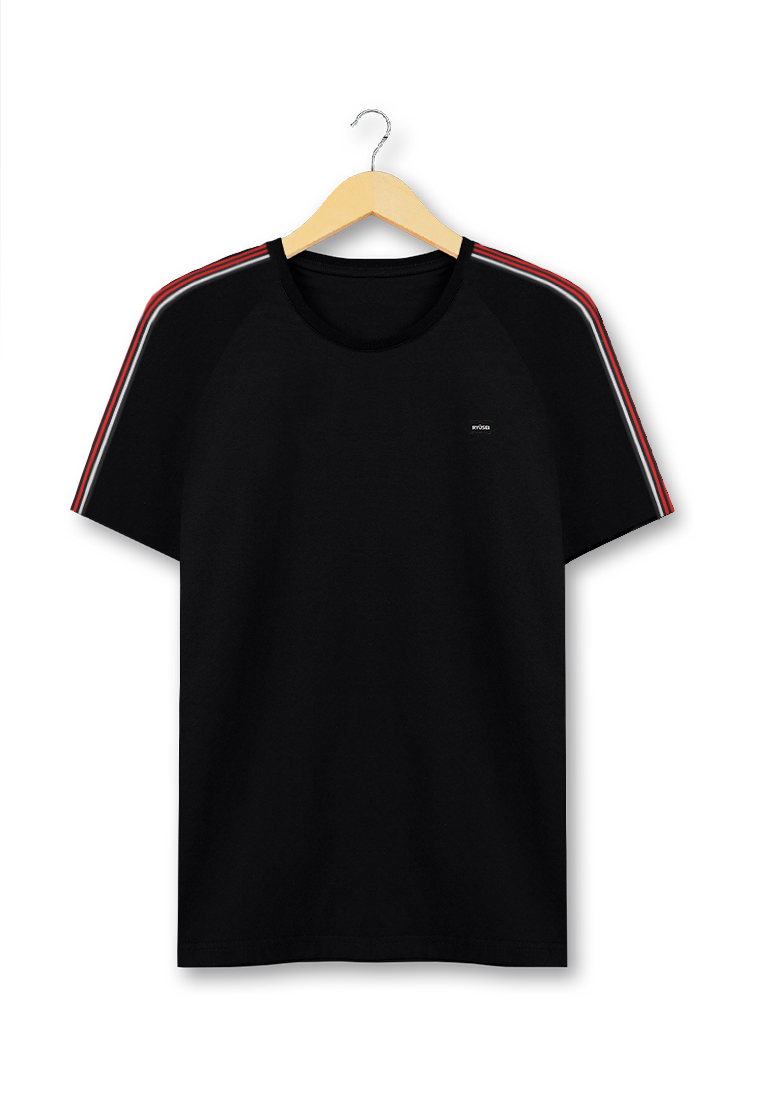 Ryusei Tshirt Shiyama Stripe Red Black - Ryusei