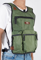 { Jeep } Vest Bag JP BP 311 Green - Ryusei