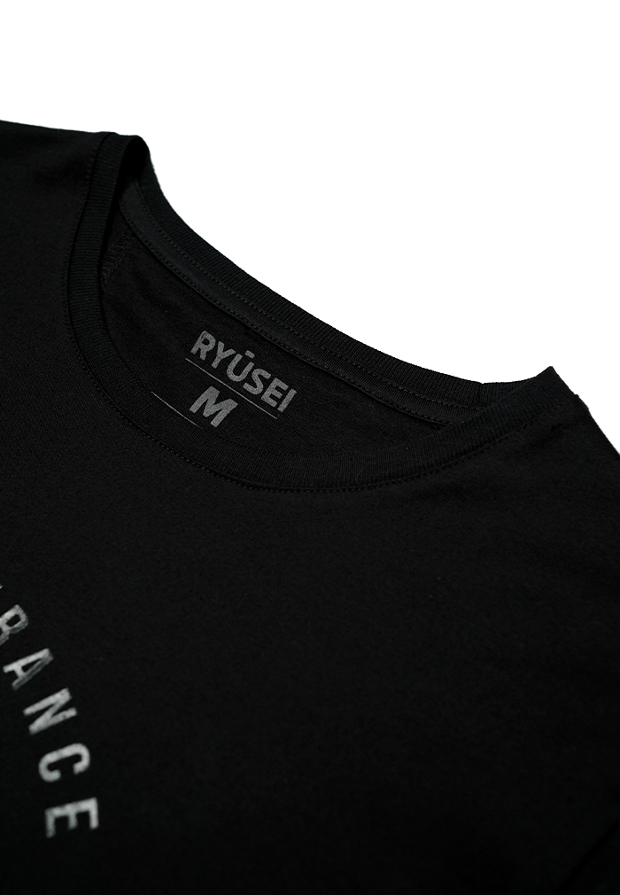 Ryusei T-shirt Perseverance Black
