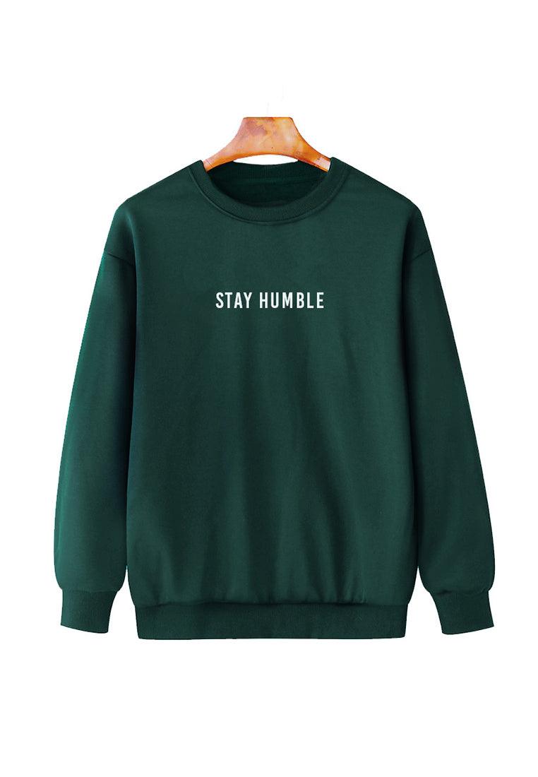 Ryusei Sweater Stay Humble Green - Ryusei