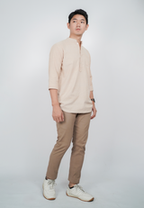 Ryusei Kurta Shirt Nakayama Peach