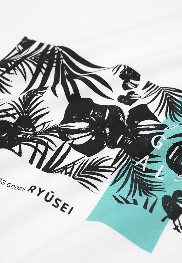 Ryusei Tshirt Yama White - Ryusei