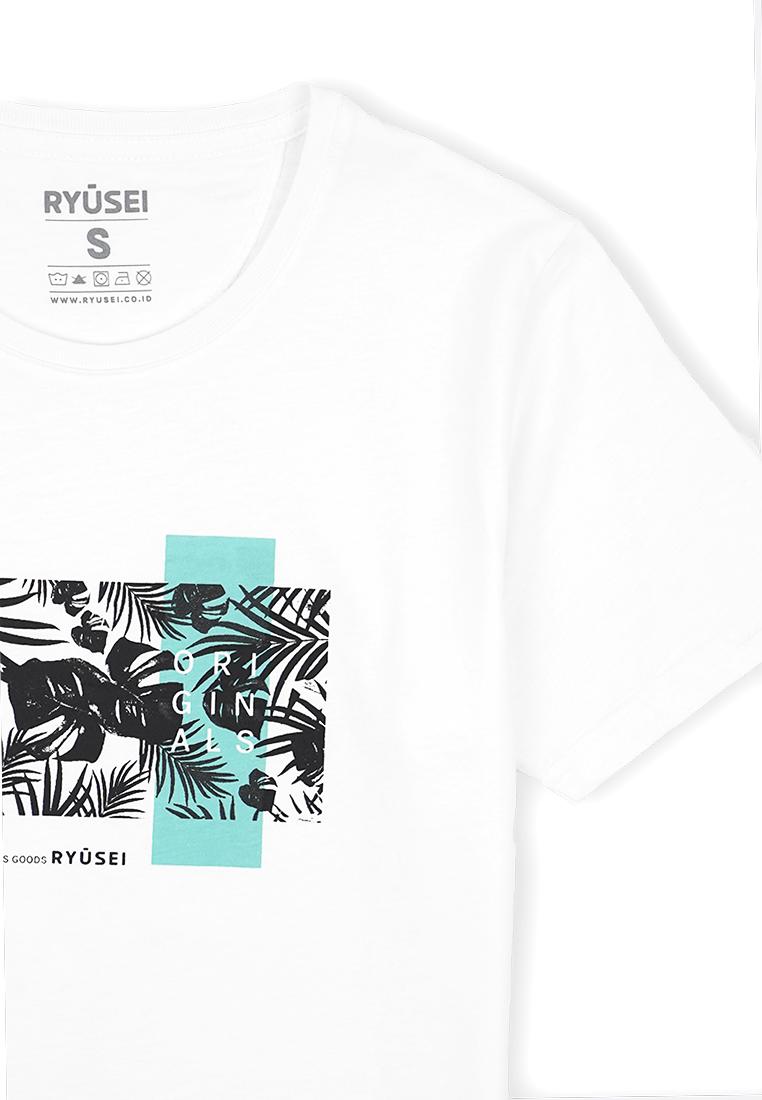 Ryusei Tshirt Yama White - Ryusei