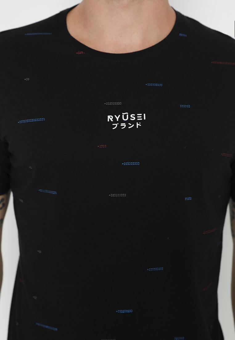 Ryusei Tshirt Tasaka Black - Ryusei Tshirt Men