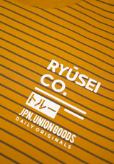 Ryusei Tshirt Jpn Union FP Mustard - Ryusei