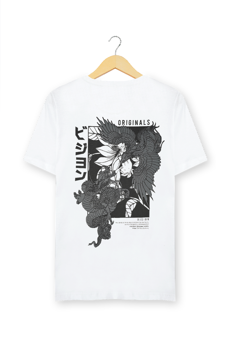 Ryusei Tshirt Takaoka White - Ryusei