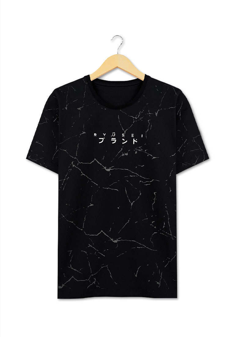 Ryusei Tshirt Kin Black - Ryusei Tshirt Men