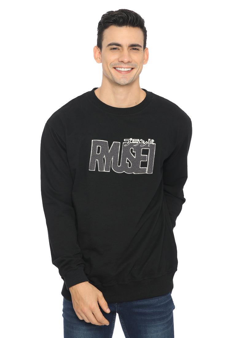 Ryusei Sweater Ishigaki Black - Ryusei Sweater