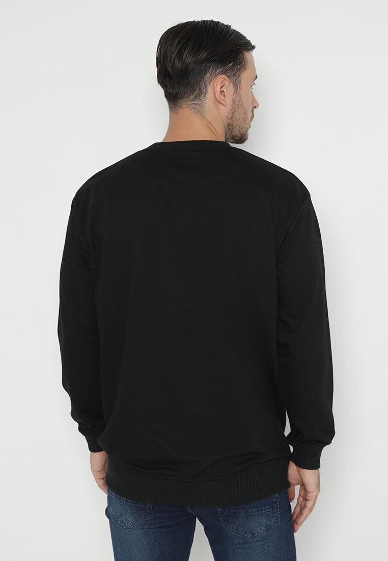 Swt Men Hideki CMB Black - Ryusei Sweater