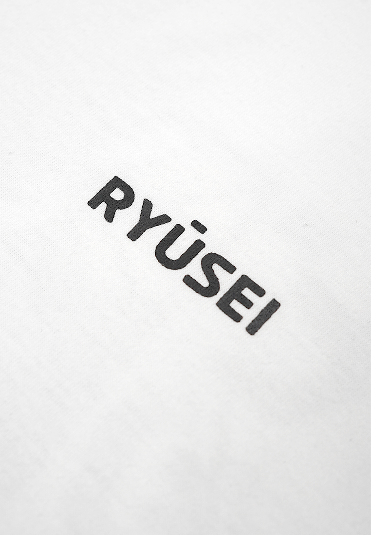 Ryusei Tshirt Takaoka White - Ryusei