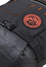 { Jeep } Backpack JP BP 318 Black - Ryusei