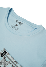 Ryusei Tshirt Kaizu Pocket Pale Blue