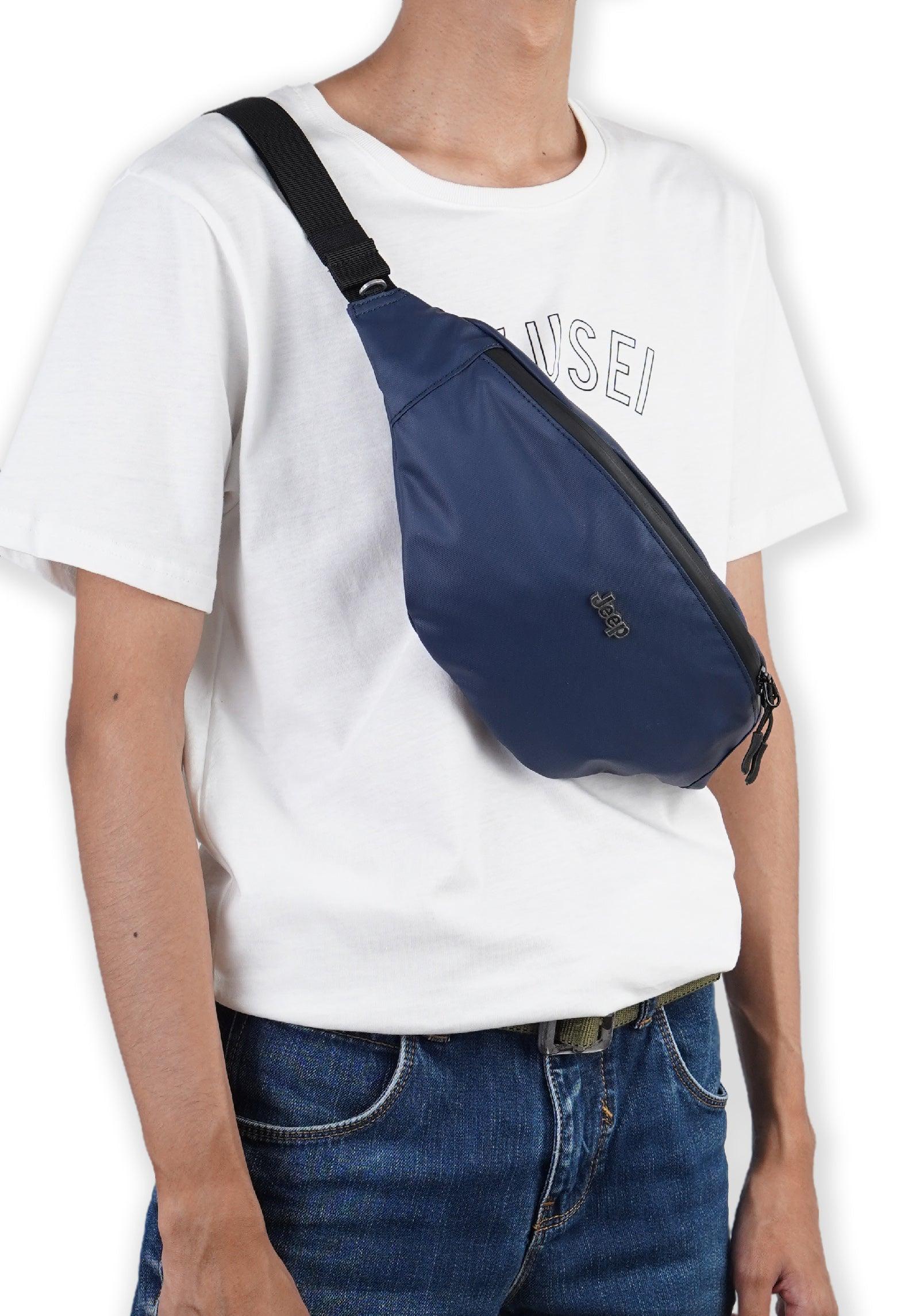 { Jeep } Waist Bag JP UT 642 Navy - Ryusei