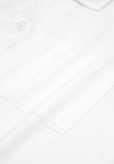 Ryusei Kemeja Pantai Rei Pocket White Plus Size