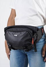 { Jeep } Waist Bag JP UT 636 Black - Ryusei