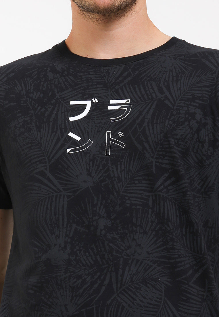 Ryusei Tshirt Rai FP Black - Ryusei Tshirt Men