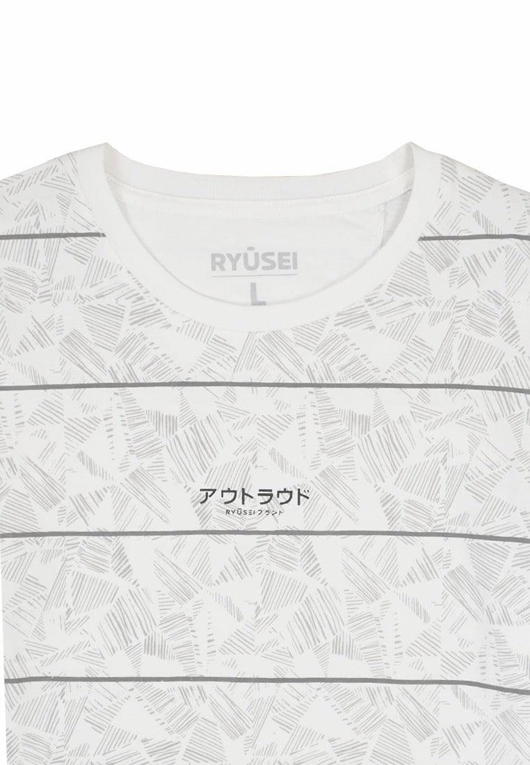 Ryusei Tshirt Akashi FP White - Ryusei