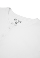 Ryusei Tshirt Fujioka Button White