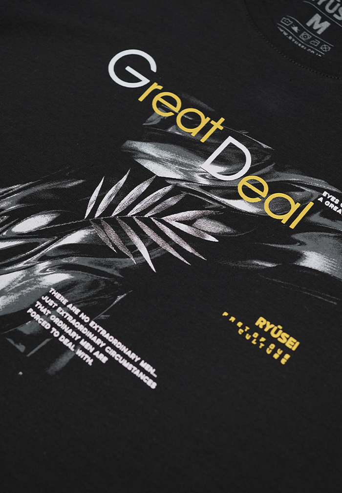 Ryusei Tshirt Deal Black