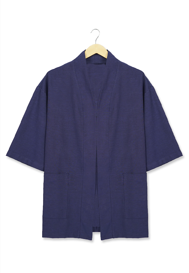 Ryusei Kimono Haka Pocket Navy - Ryusei