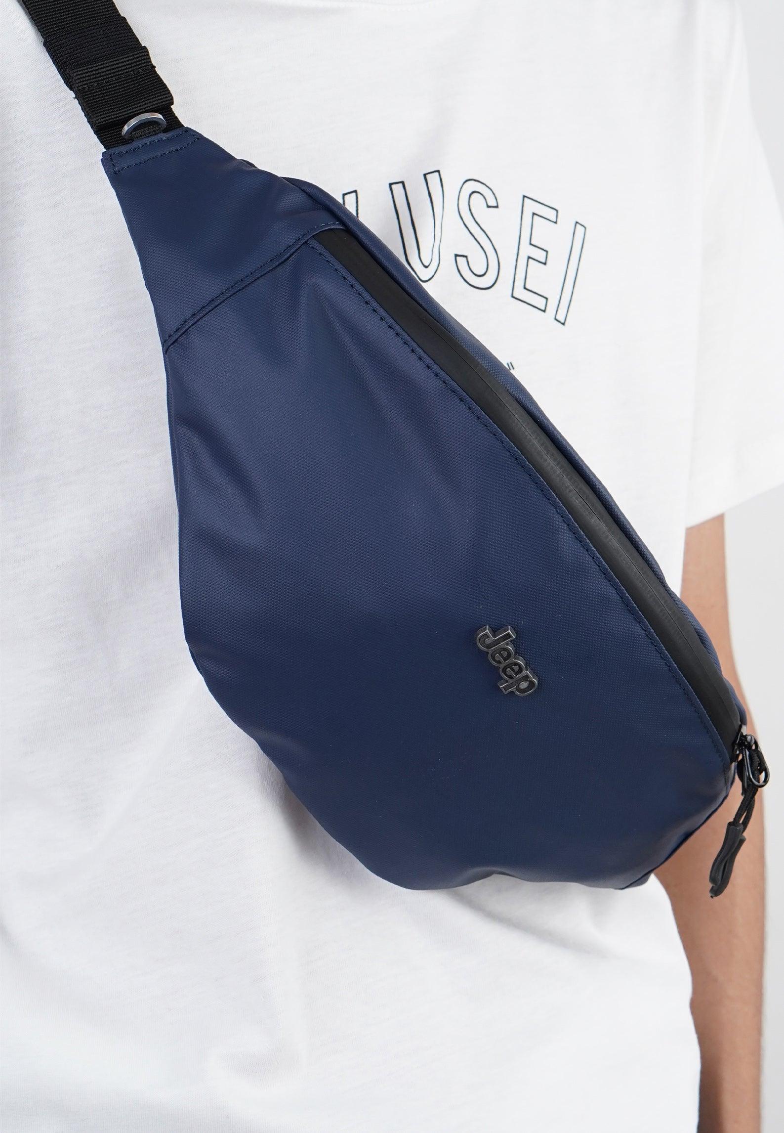 { Jeep } Waist Bag JP UT 642 Navy - Ryusei