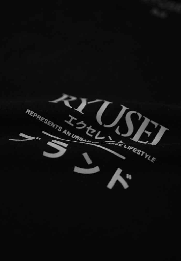 Ryusei Tshirt Takahagi CMB Black - Ryusei