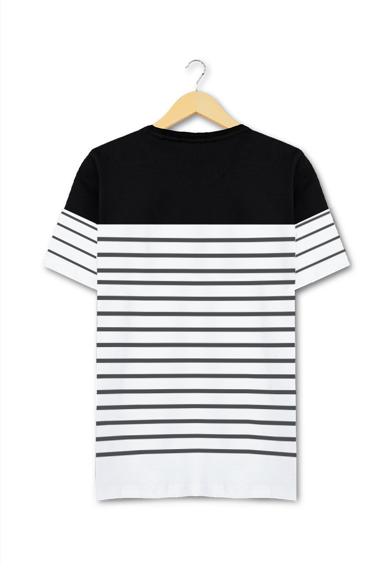 Ryusei Tshirt Ojiya Stripe White - Ryusei T-Shirt