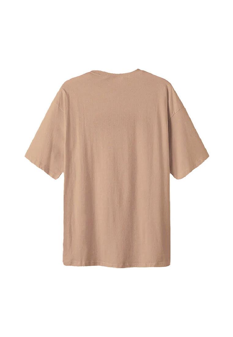 Ryusei Tshirt Oversize Masaki Light Brown - Ryusei