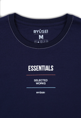 Ryusei Tshirt Selected Works Navy - Ryusei