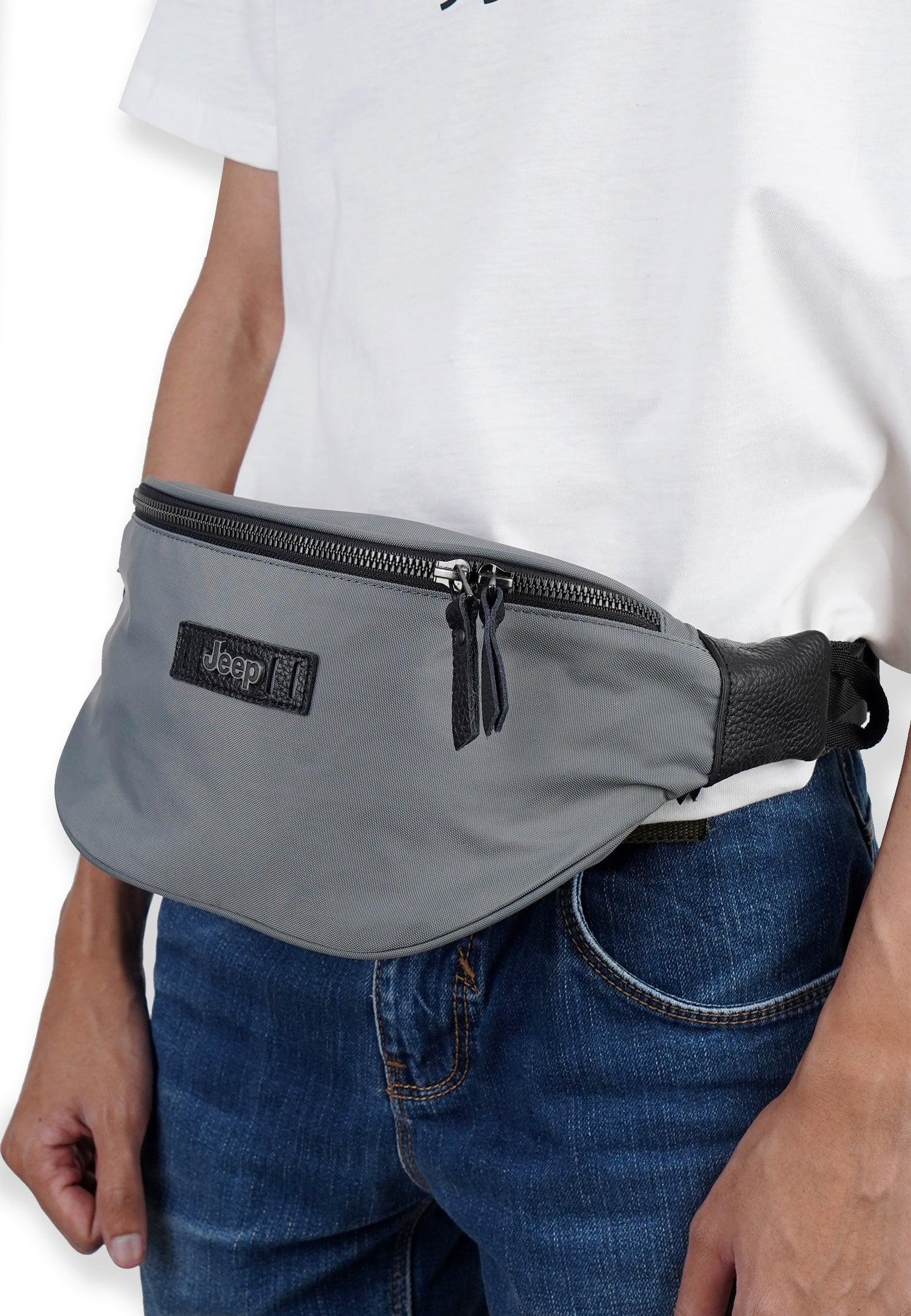 { Jeep } Waist Bag JP UT 633 Grey - Ryusei