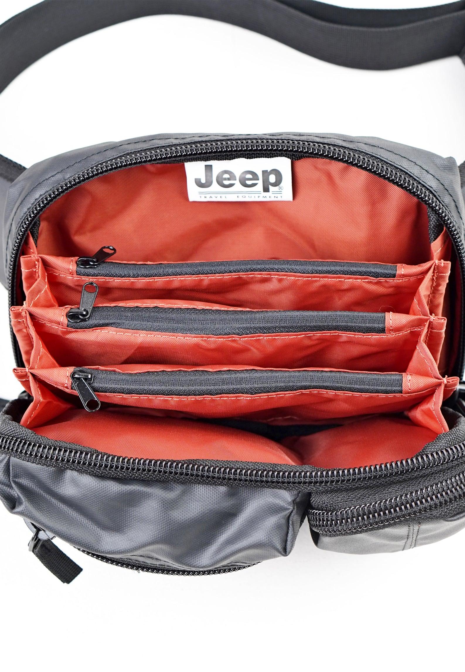 { Jeep } Waist Bag JP UT 626 Black - Ryusei